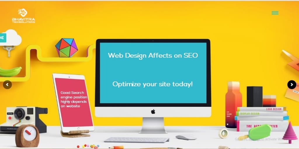 web design affects on SEO